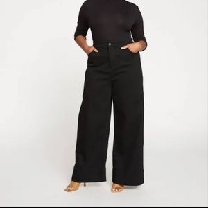 Universal Standard Carrie High Rise Wide Leg